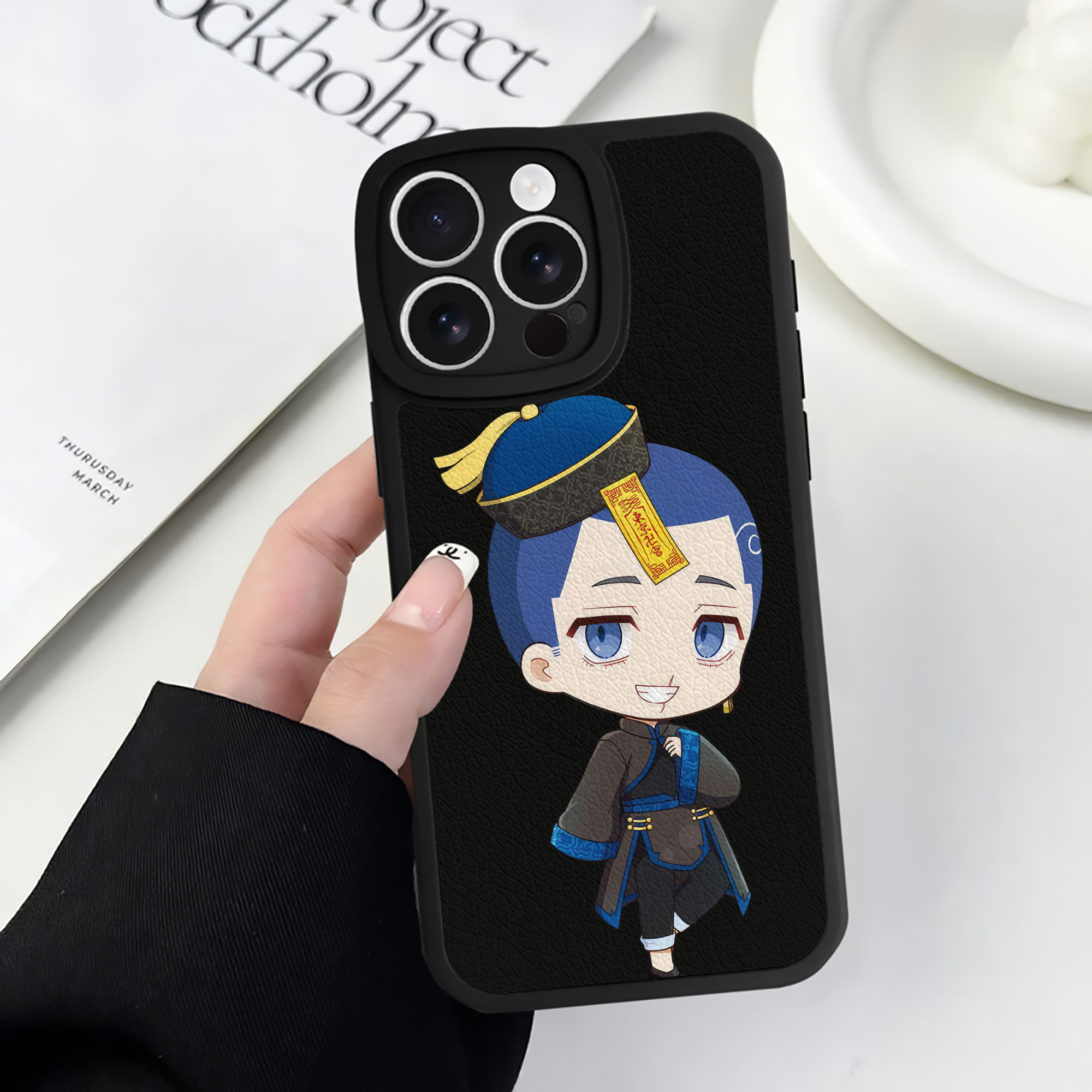 （画像用） 東京リベンジャーズ Tokyo Revengers 【iPhone 16シリーズ対応】シリコンスマホケース（レザー調） 材質：シリコン
